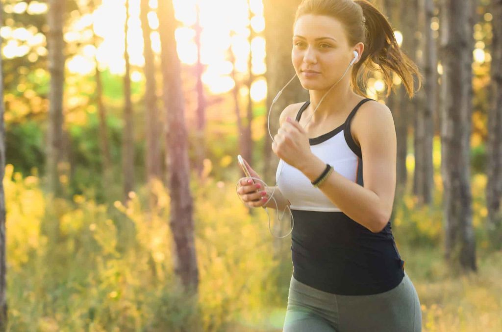 Women exercising