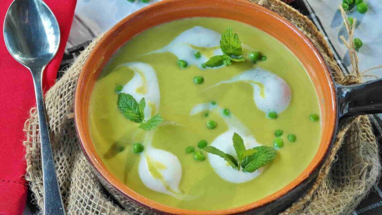 How healthy is pea soup?