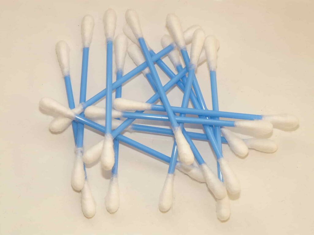 cotton swabs